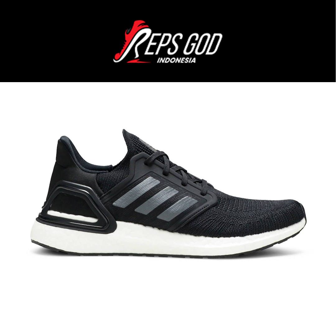 Adidas Ultraboost 20 2020 Coreblack Blackwhite Authentic - Image 2