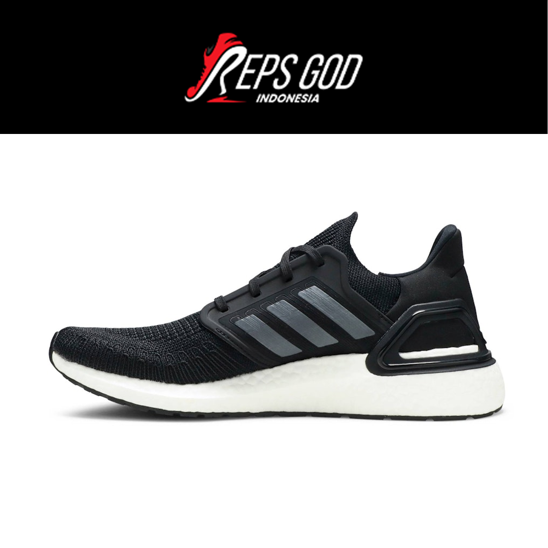 Adidas Ultraboost 20 2020 Coreblack Blackwhite Authentic - Image 3