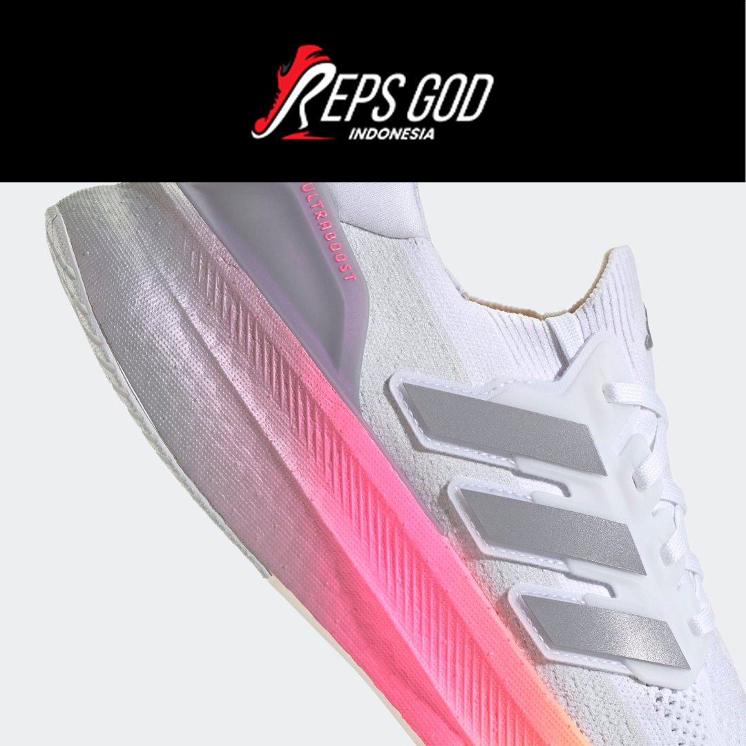 Sepatu Adidas Ultraboost 5 White Multicolor Running Sneakers Authentic - Image 4