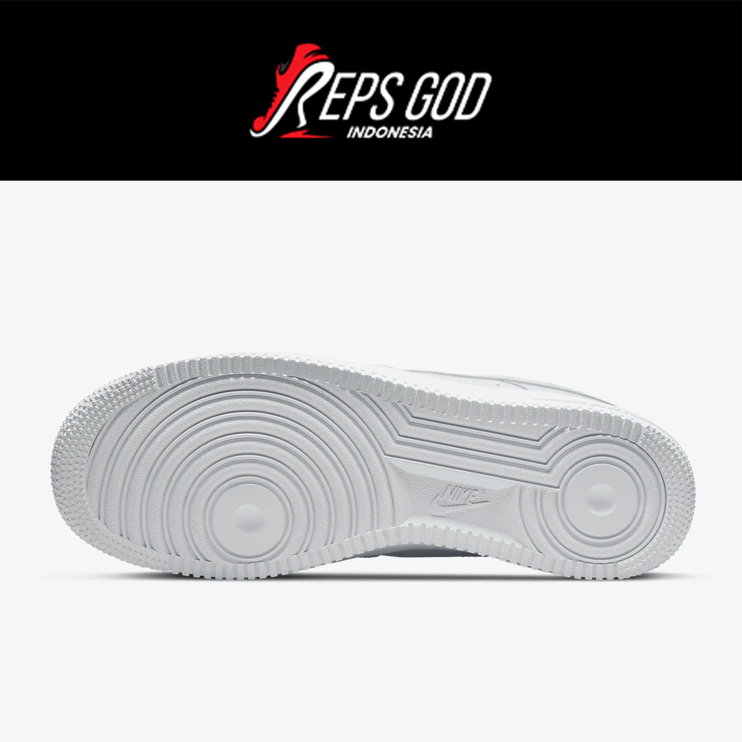 Nike Air Force 1 Low Triplewhite Allwhite Full White Authentic - Image 4