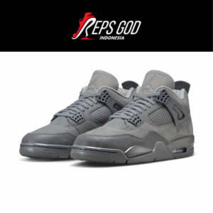 Sepatu Nike Air Jordan 4 SE Paris Olympics Wet Cement Grey Sneakers Authentic