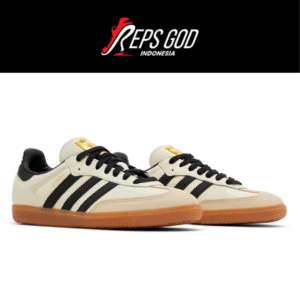Sepatu Adidas Samba OG Cream White Sand Strata Sneakers Casual Authentic