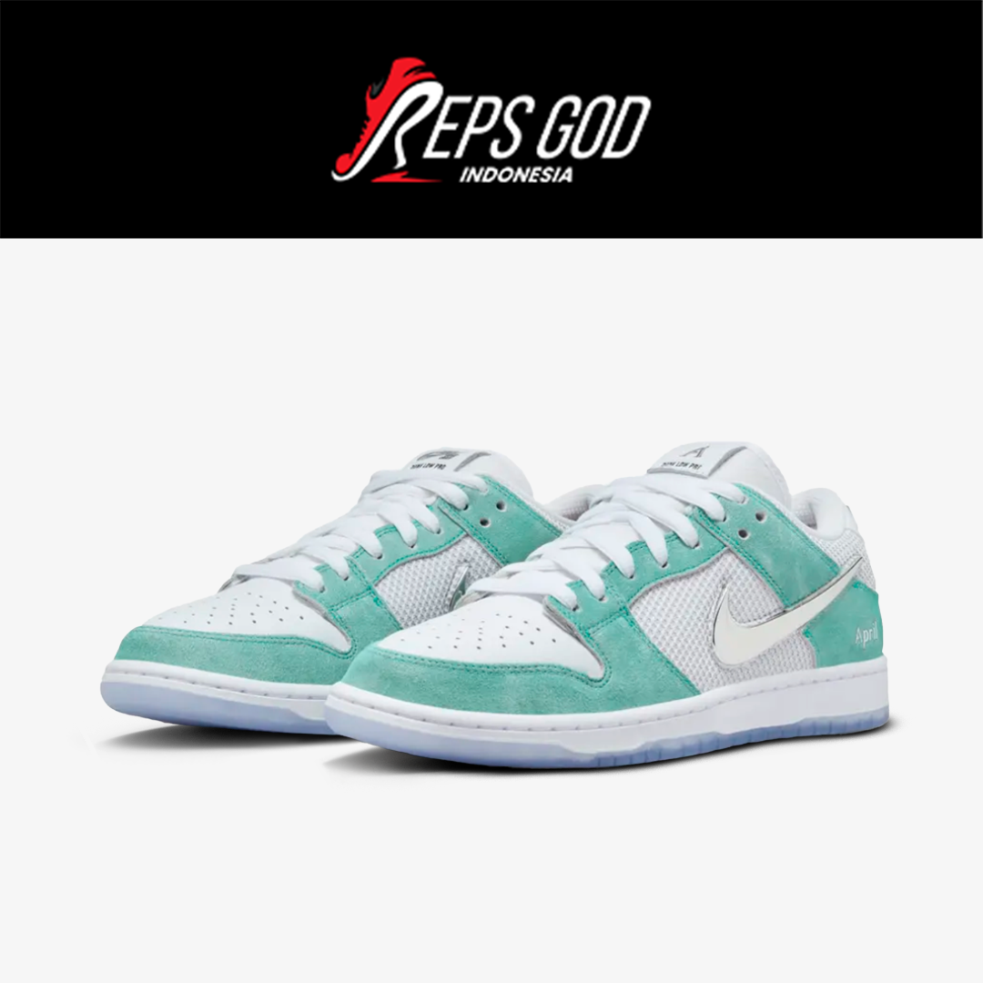 Nike SB Dunk Low April Skateboards Turbo Green Authentic