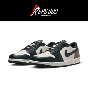 Sepatu Nike Air Jordan 1 Low OG Dark Mocha Brown Sneakers Authentic