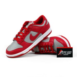 Nike Dunk Low Retro UNLV Varsity Red 2021 Red Grey Authentic