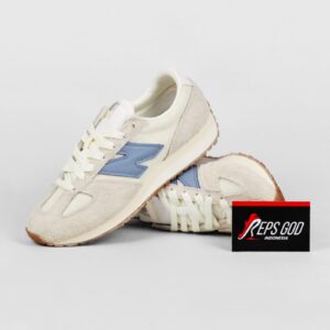 Sepatu NB New Balance 471 Timberwolf Beige Blue Sneakers Authentic