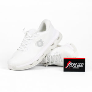 Sepatu Running Cloudzone Kith With Ice Allwhite Sneakers Authentic