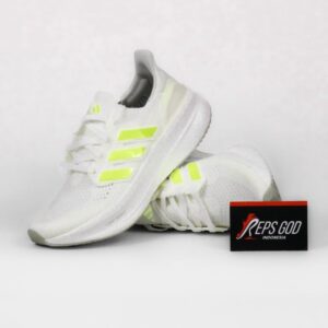 Sepatu Adidas Ultraboost 5 Cloud White Lucid Lemon White Authentic