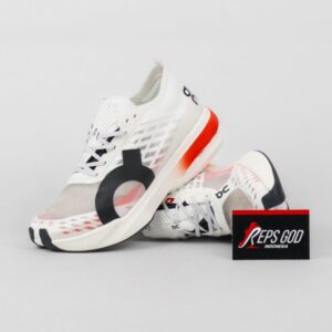 On Running On Cloudboom Strike Unisex White Orange Sneakers Authentic