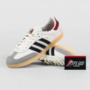 Sepatu Adidas Samba OG Year of The Snake White Blue Sneakers Authentic