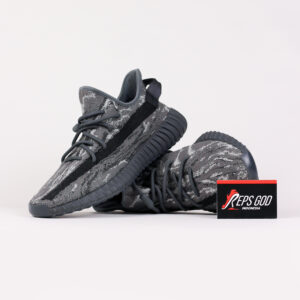 Sepatu Adidas Yeezy 350 Boost V2 MX Dark Salt Black Sneakers Authentic