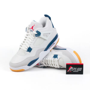 Sepatu Nike Air Jordan 4 SB Navy Midnight Sneakers Authentic