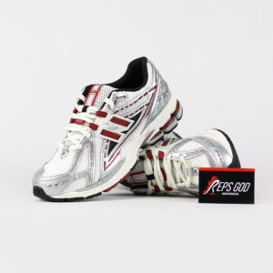 Sepatu New Balance NB 1906R Silver Classic Crimson Red Sneakers Authentic