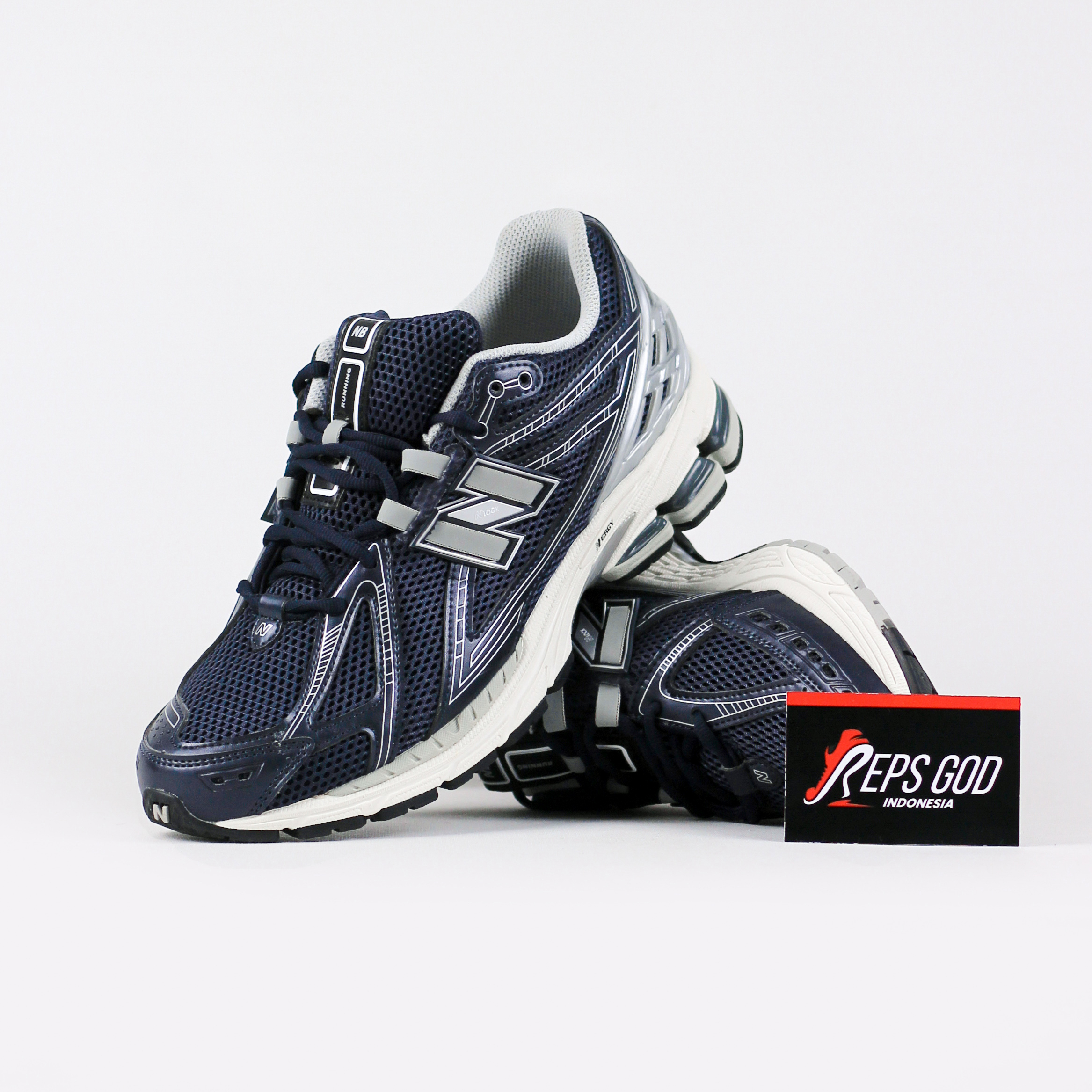 Sepatu New Balance NB 1906R Eclipse Blue Navy Silver Sneakers Authentic