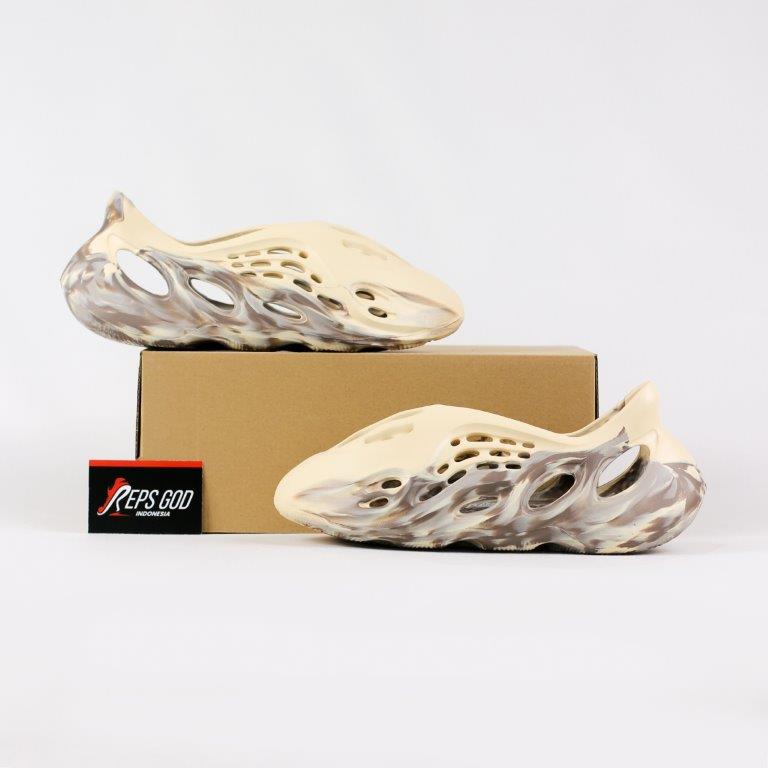 Sendal Adidas Yeezy Foam Runner MX Cream Clay Brown Authentic - Image 5