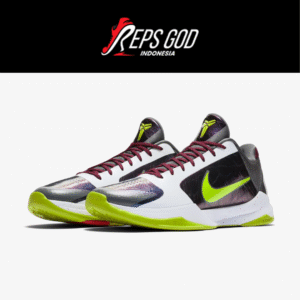 Sepatu Basket Nike Zoom Kobe 5 Protro Chaos Kobe V Purple Cyber Authentic