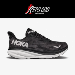 Hoka One One Hoka 1 Clifton 9 Wide Black Coreblack Running Road Authentic