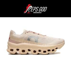 Sepatu Sneakers On Running Cloudmonster Moon Fawn Authentic Sneakers