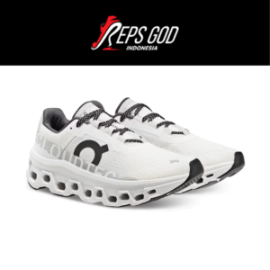 Sepatu Sneakers On Running Cloudmonster Undyed White On Cloudmonster