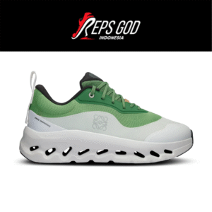 Sepatu On Running Cloudtilt 2.0 White Green Sneakers Authentic