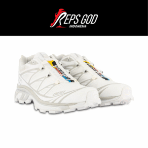 Sepatu Salomon XT6 XT-6 White Lunar Rock Sneakers Authentic