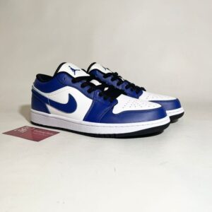 Nike Air Jordan 1 Low Game Royal Blue White Authentic
