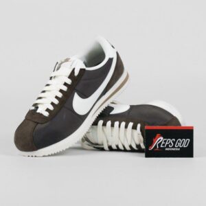 Sepatu Nike Cortez Baroque Brown White Sneakers Authentic