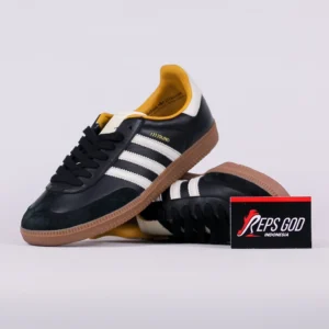 Sepatu Adidas Samba OG JJJJound Black Cream White Sneakers Authentic