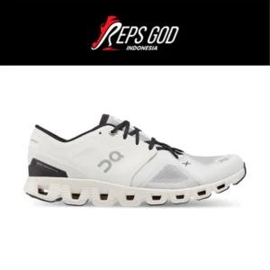 Sepatu On Running On Cloud X White Black Sneakers Authentic