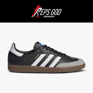 Adidas Samba Vegan Black White Gum Authentic