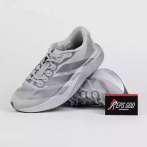 Sepatu Adizero EVO SL Silver Metallic Silver Sneakers Authentic