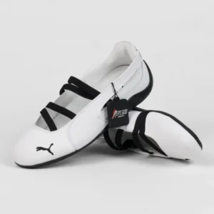 Sepatu Speedcat Ballet LTH White Black Sneakers Authentic