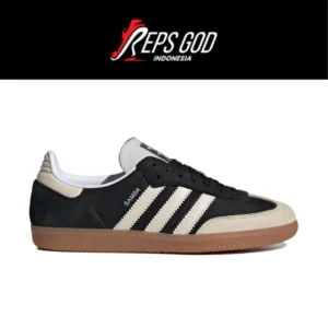 Sepatu Adidas Samba OG Black Wonder Black Cream Sand Sneakers Casual Authentic