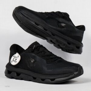 Sepatu On Running Cloudzone x KITH Black Fullblack Sneakers Authentic