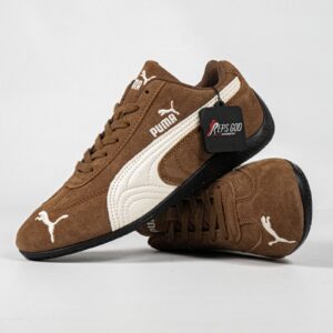 Sepatu Puma Speedcat OG Haute Coffee Brown Frosted Ivory Sneakers Authentic