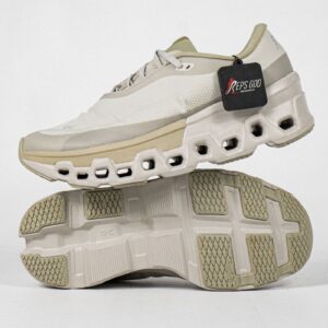 Sepatu On Cloudmonster 2 Post Archive PA Beige Moondust Sneakers Authentic