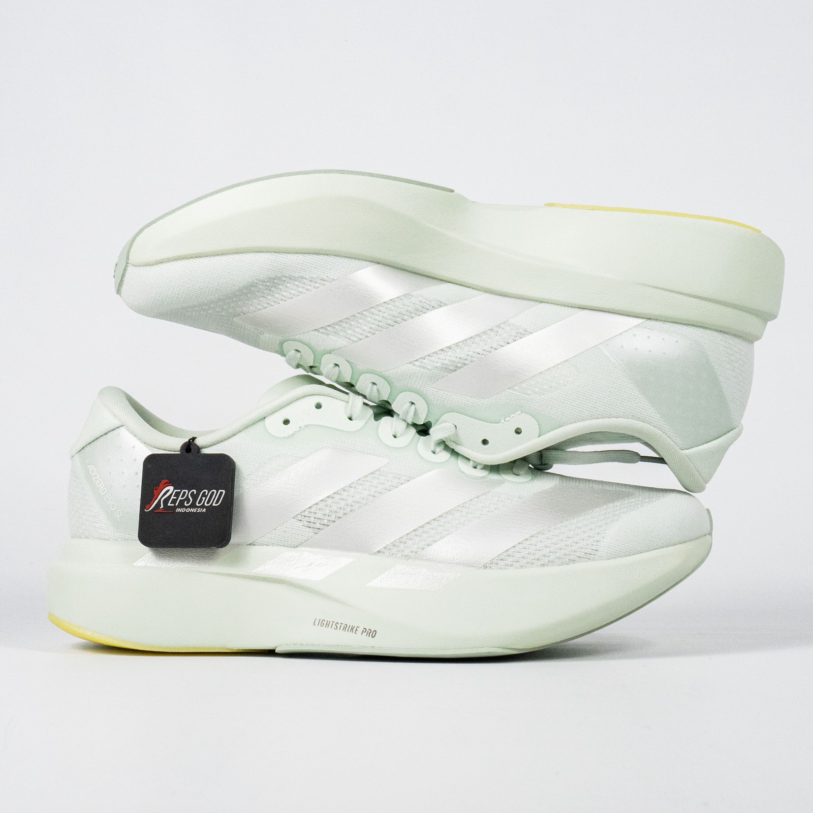 Sepatu Adidas Adizero EVO SL Crystal Jade Pearl Sneakers Casual Sport Olahraga Wanita Outdoor Indoor - Image 2