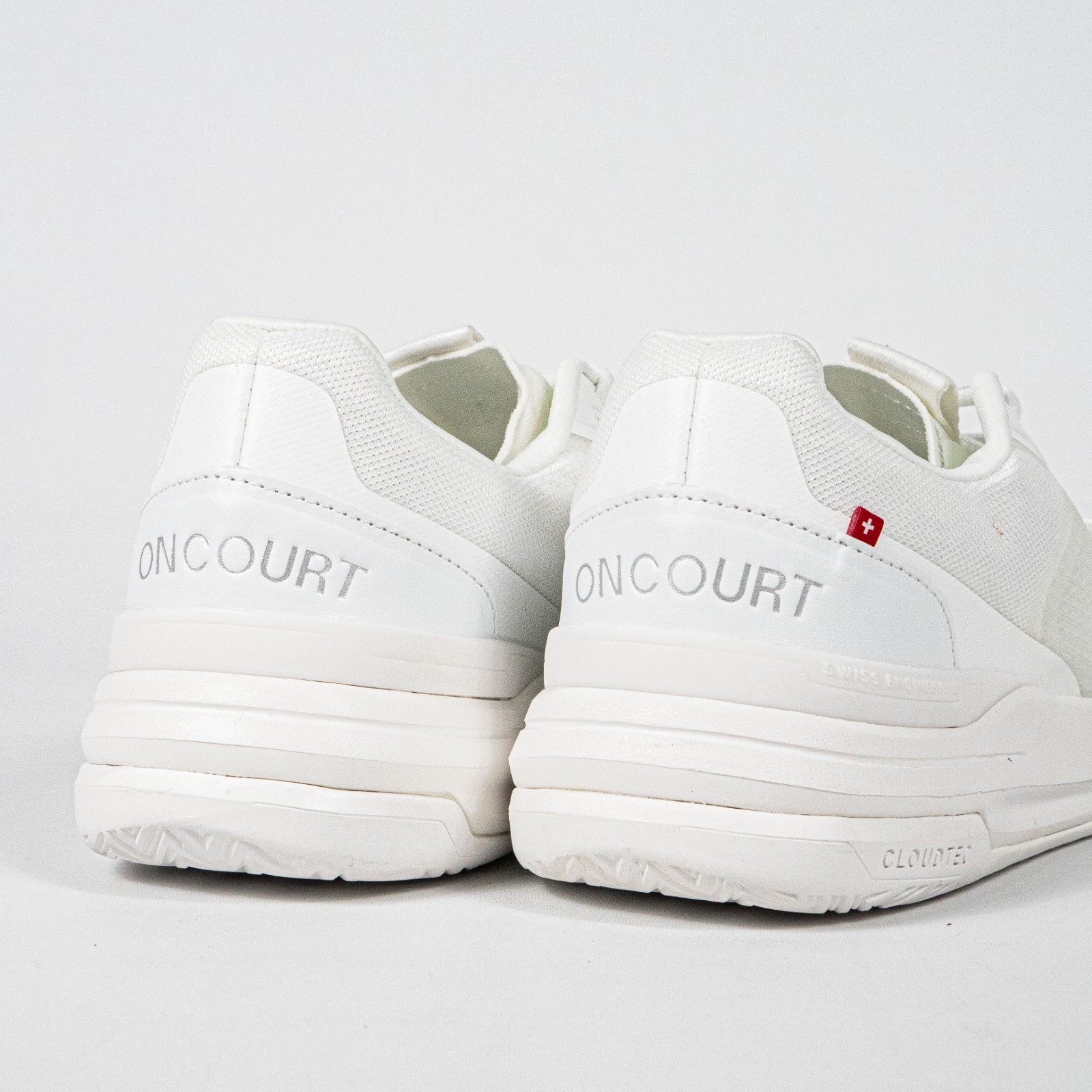 Sepatu On Cloud On The Roger White Sneakers Casual Olahraga Wanita Pria Tennis Padel Gym Outdoor Indoor - Image 3