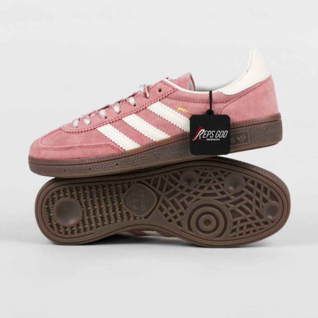 Sepatu Handball Spezial Pink Wonder Mauve Gum Sneakers Authentic - Image 3