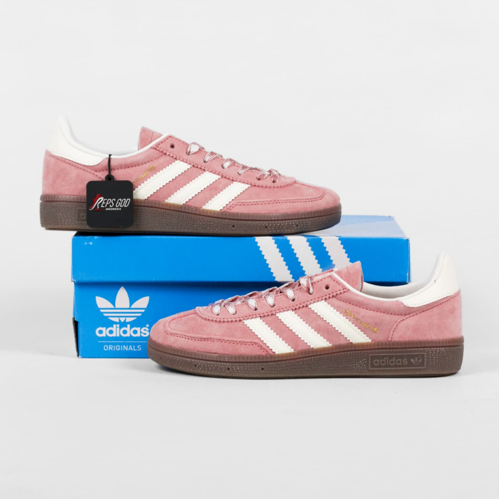 Sepatu Handball Spezial Pink Wonder Mauve Gum Sneakers Authentic - Image 5