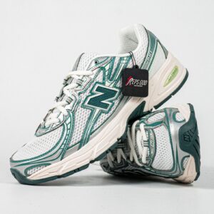 Sepatu NB New Balance 740 White Marsh Green Sneakers Authentic