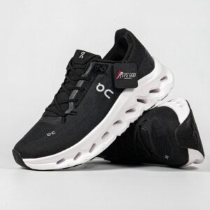 Sepatu On Cloudtilt Black Asphalt Black White Sneakers Casual Olahraga Wanita Pria Outdoor Indoor Gym Running