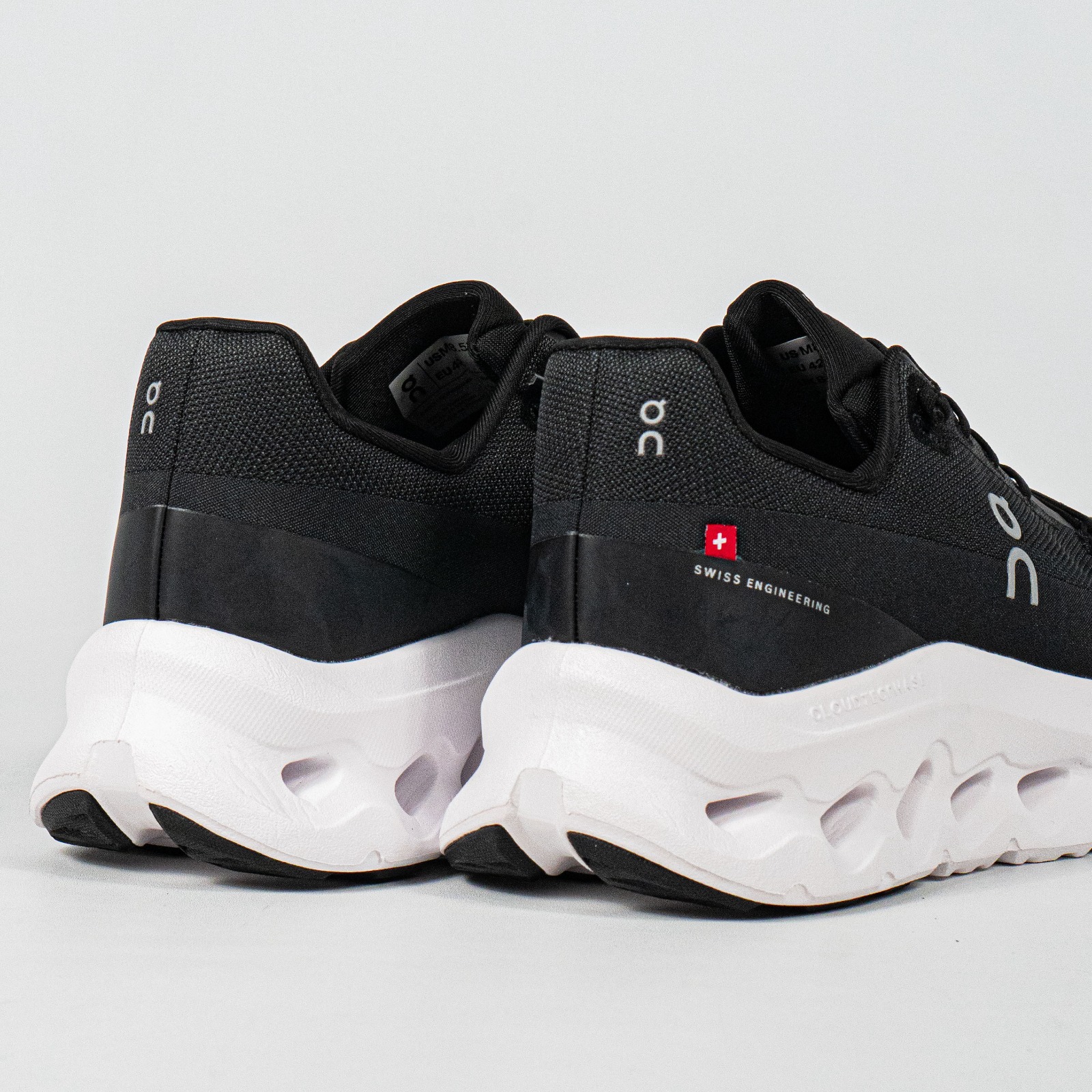 Sepatu On Cloudtilt Black Asphalt Black White Sneakers Casual Olahraga Wanita Pria Outdoor Indoor Gym Running - Image 3