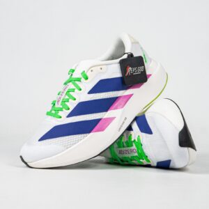 Sepatu Adidas Adizero EVO SL White Collegiate Purple Sneakers Casual Olahraga Running Wanita