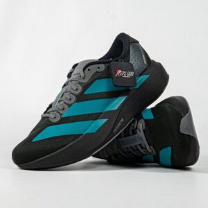 Sepatu Adidas Adizero EVO SL Black Pure Teal Sneakers Authentic