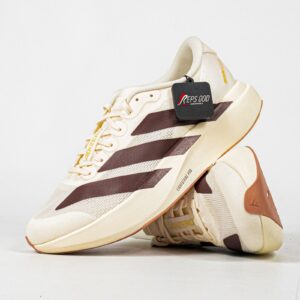 Sepatu Adidas Adizero EVO SL White Shadow Brown Sneakers Authentic