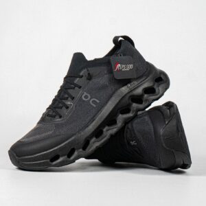 Sepatu On Running Cloudtilt Moon All Black Sneakers Authentic