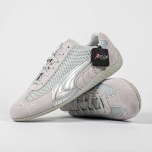 Sepatu Puma Speedcat PRM Light Grey Silver Sneakers Casual Pria Wanita Authentic