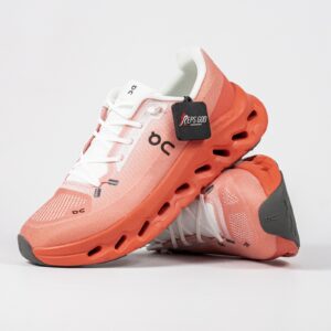 Sepatu On Running Cloudtilt Ivory Canyon White Orange Sneakers Authentic