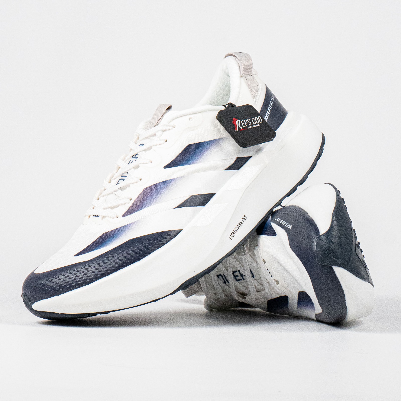 Sepatu Adidas Adizero EVO SL ATR White Gradient Sneakers Authentic